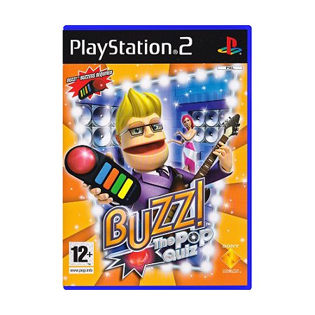 Jogo Buzz! The Pop Quiz - PS2 (Europeu)