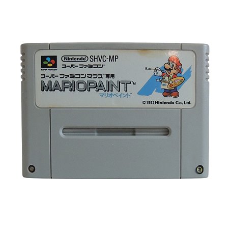Jogo Mario Paint - SNES (Japonês)