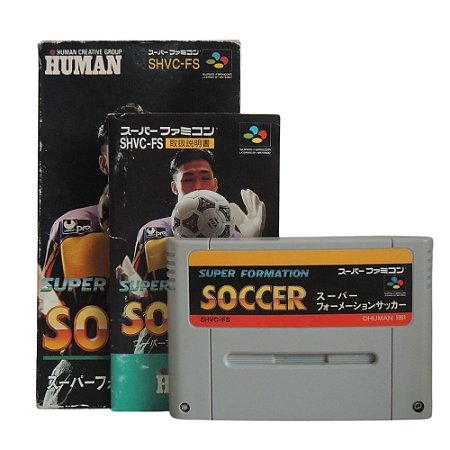 Jogo Super Formation Soccer - SNES (Japonês)