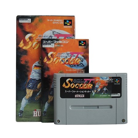 Jogo Super Formation Soccer II - SNES (Japonês)