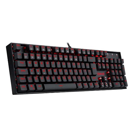 Teclado Mecânico Gamer Redragon Mitra K551, Red Switch, RGB, com fio - Redragon