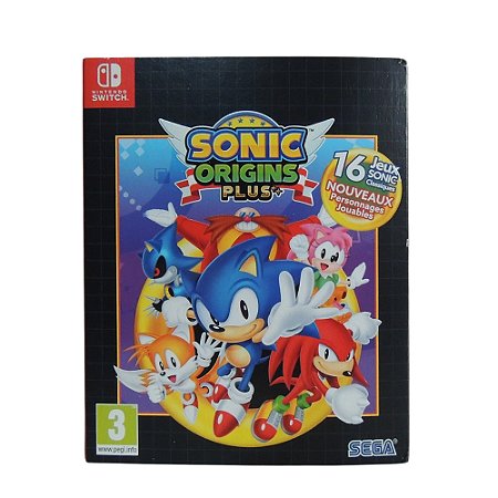 Jogo Sonic Origins Plus - Nintendo Switch