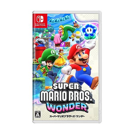 Jogo Super Mario Bros. Wonder - Nintendo Switch (Japonês)
