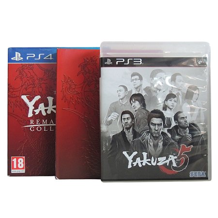 Jogo The Yakuza Remastered Collection - PS4