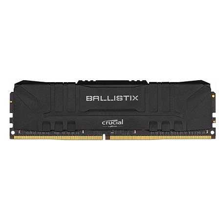 Memória Ram Gamer Ballistix Preta, 8GB, DDR4, 3200MHz - Crucial