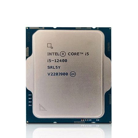 Processador Intel I5-12400, LGA 1700, 2.5 GHz, 18MB Cache - Intel