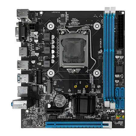 Placa Mãe G355Q 1.11, Intel 4ª Gen, Socket LGA 1150, DDR3, PCIe