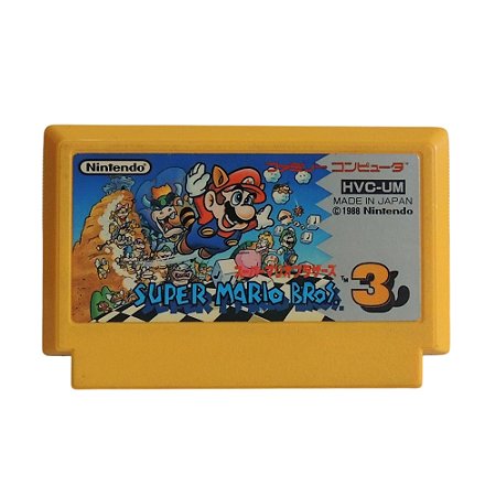 Jogo Super Mario Bros. 3 - NES (Japonês)