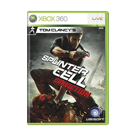 Jogo Tom Clancy's: Splinter Cell Conviction - Xbox 360 (Lacrado)