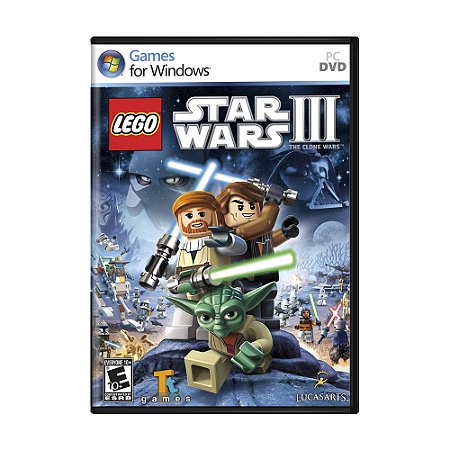 Jogo Lego Star Wars III: The Clone Wars - PC