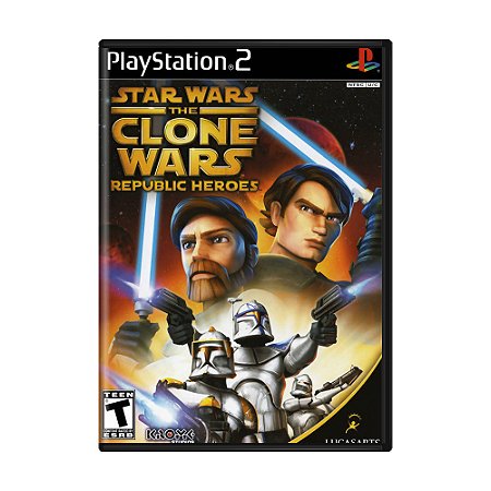 Jogo Star Wars The Clone Wars: Republic Heroes - PS2