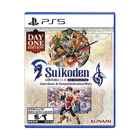 Jogo Suikoden I & II HD Remaster: Gate Rune and Dunan Unification Wars - PS5