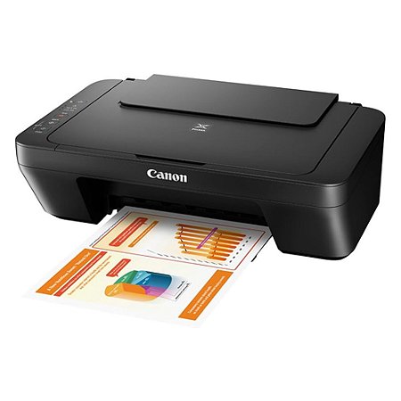 Impressora e Scan PIXMA MG2510, Preta - Canon