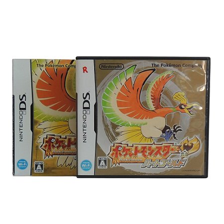 Jogo Pokémon Heart Gold Version - DS (Japonês)