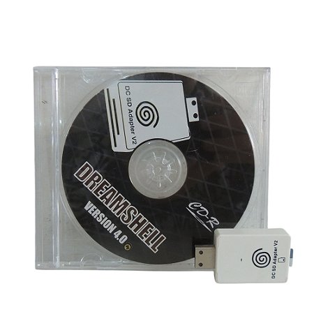DC SD Adapter V2 Com Disco DreamShell Version 4.0