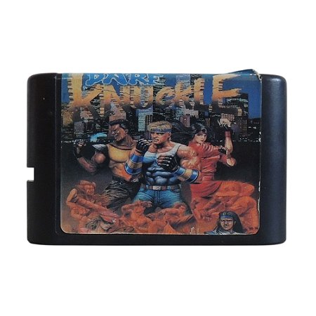 Jogo Bare Knuckle - Mega Drive (Paralelo, Japonês)