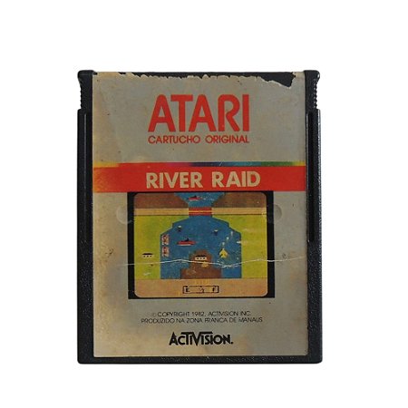 Jogo River Raid - Atari