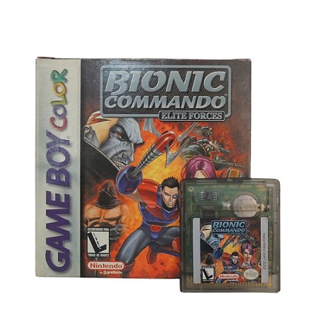 Jogo Bionic Commando: Elite Forces - GBC
