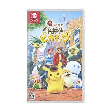 Jogo Detective Pikachu Returns - Nintendo Switch (Japonês)