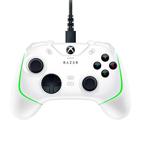 Controle Razer Wolverine V2 Chroma Com Fio, RGB, Branco - Xbox Series X/S e PC