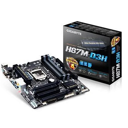 Placa Mãe H87M-D3H, Intel H87, Socket LGA 1150, DDR4 - Gigabyte