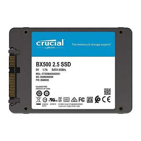 SSD Crucial BX500 2.5 120GB - PC