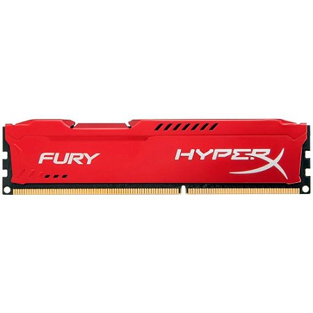 Memória Ram Gamer Fury, Vermelha, 4GB, DDR3, 1333MHz - HyperX