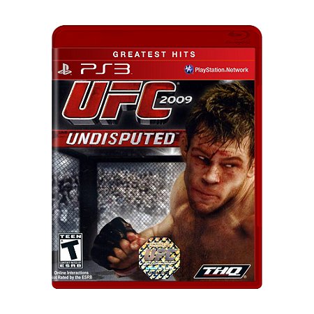 Jogo UFC 2009: Undisputed - PS3 (Greatest Hits)