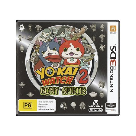 Jogo Yo-Kai Watch 2: Bony Spirits - 3DS (Europeu)