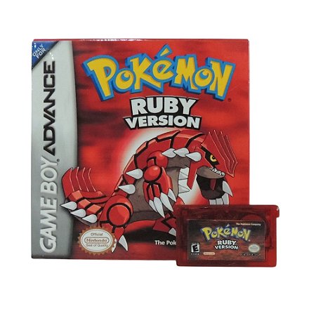 Jogo Pokémon Ruby Version - GBA