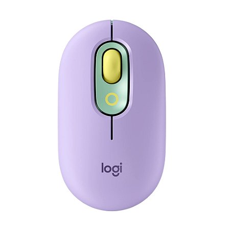 Mouse Sem Fio Pop Com Botão Emoji - Logitech