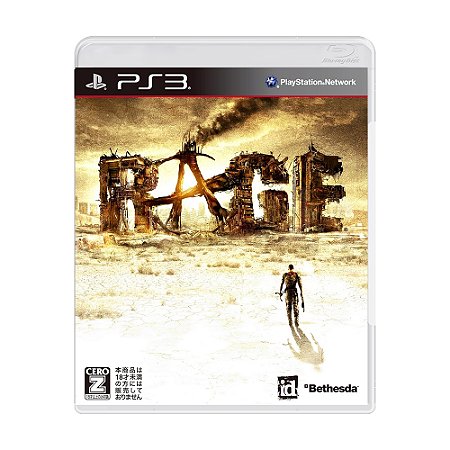 Jogo RAGE - PS3 (Japonês)