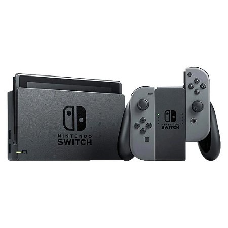 Console Nintendo Switch Cinza 1 Gen - Nintendo (Desbloqueado)