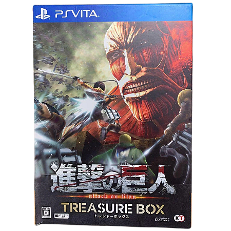 Jogo Attack On Titan: Treasure Box - Vita (Japonês)