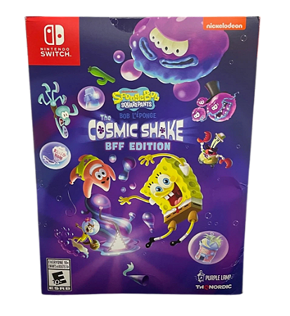 Jogo SpongeBob Squarepants: The Cosmic Shake BFF Edition - Nintendo Switch (Lacrado)
