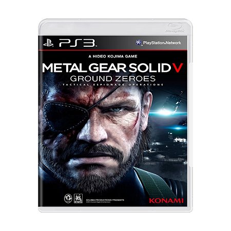 Jogo Metal Gear Solid V: Ground Zeroes - PS3 (Lacrado)