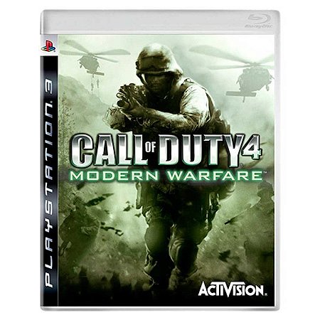 Jogo Call of Duty 4: Modern Warfare - PS3 (Lacrado)