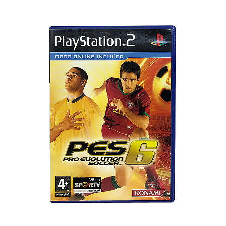 Jogo Pro Evolution Soccer 6 - PS2 (Europeu)