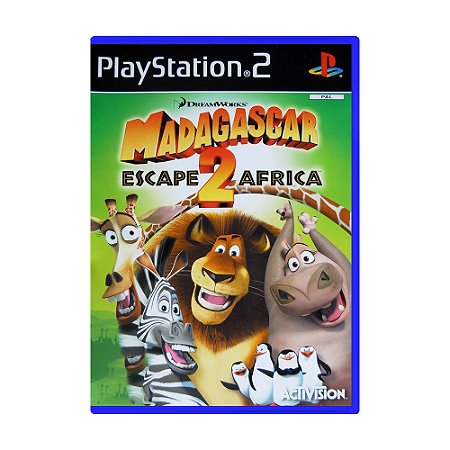 Jogo DreamWorks Madagascar 2 - PS2 (Europeu)