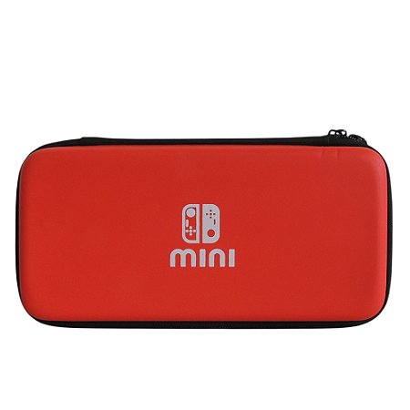 Case Protetora Mini Vermelha para Nintendo Switch Lite