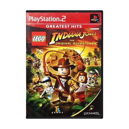Jogo LEGO Indiana Jones: The Original Adventures - PS2 (Greatest Hits)