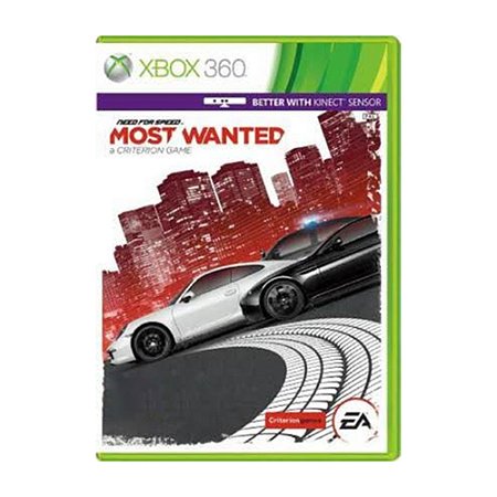 Jogo Need for Speed Most Wanted - Xbox 360 (Platinum Hits)