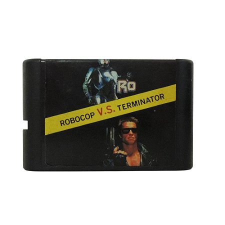 Jogo RoboCop V.S. Terminator - Mega Drive (Paralelo)