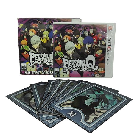 Jogo Persona Q: Shadow of the Labyrinth (Edição Especial Tarot Card Set) - 3DS