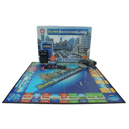 Jogo de Tabuleiro Super Banco Imobiliário - Estrela