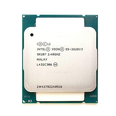 Processador Intel Xeon E5-2620 V3, LGA 2011-V3, 2.40GHz, 15MB - Intel
