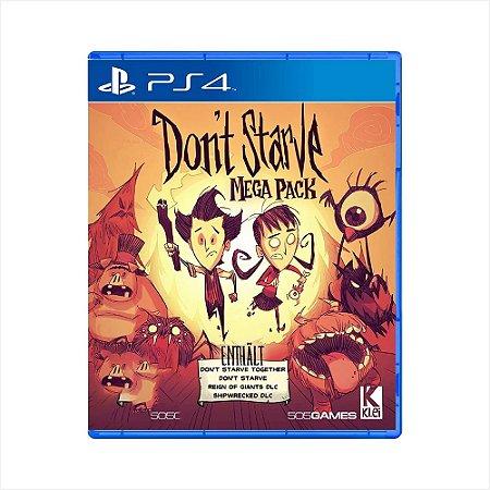 Jogo Don't Starve: Mega Pack - PS4