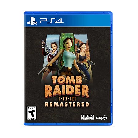 Jogo Tomb Raider I-III Remastered - PS4