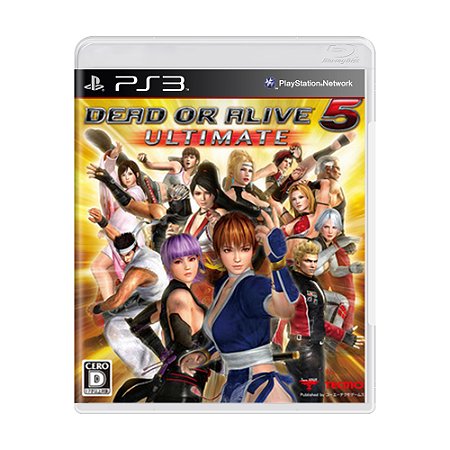 Jogo Dead or Alive 5 Ultimate - PS3 (Japonês)