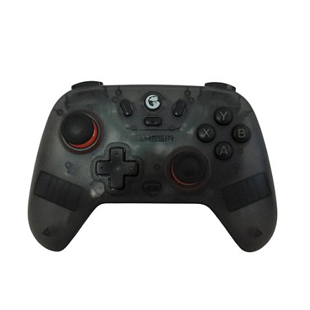 Controle GameSir-T4n Nova Lite 2.4G Preto Transparente - GameSir